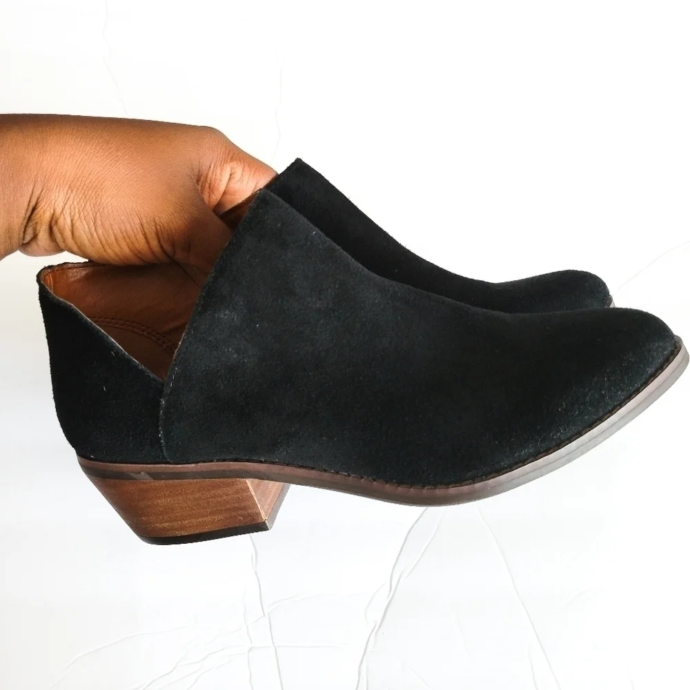 Lucky brand lp-fenley black booties